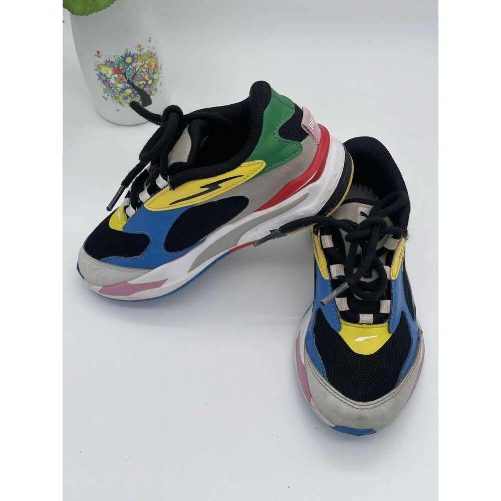 PUMA RS-Fast Jr International Flags 381563-01 Size 13C Youth Kids Running Sport